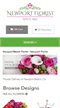 Mobile Screenshot of newportflorist.com